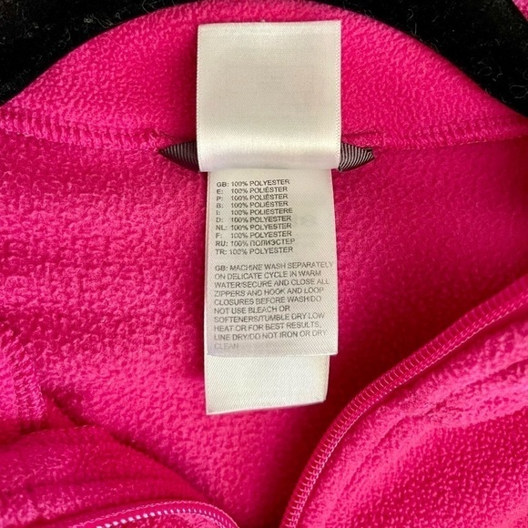 THE NORTH FACE, GORPCORE, GIRLS PINK OUTDOOR PULLOVER. SIZE M(10/12). - Picture 4 of 4
